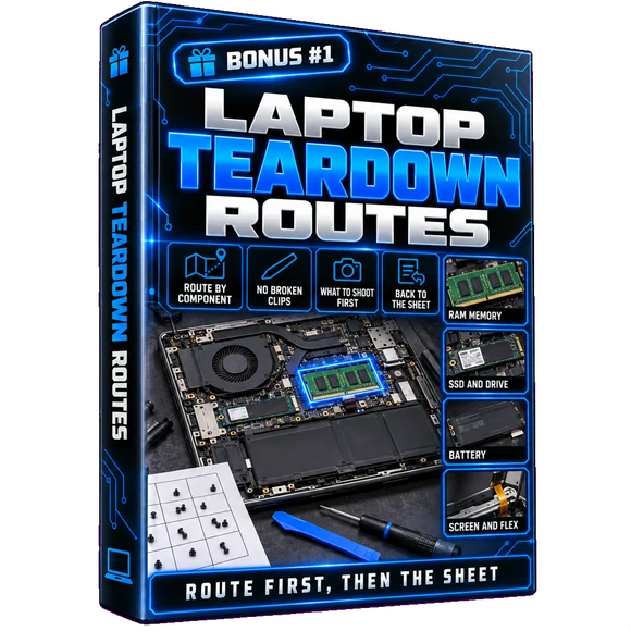 Bonus 1: Laptop Teardown Routes